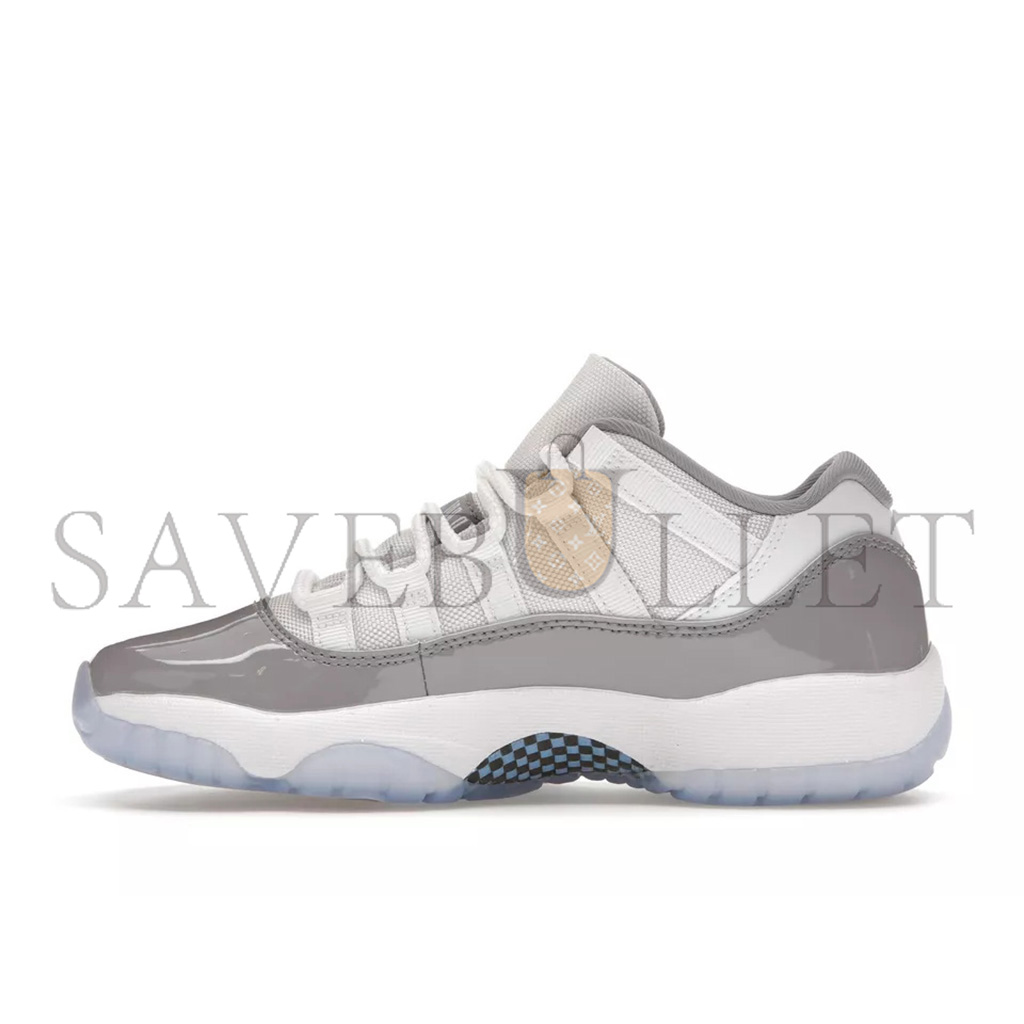 NIKE JORDAN 11 RETRO LOW CEMENT GREY 528896-140